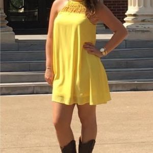 Yellow dress